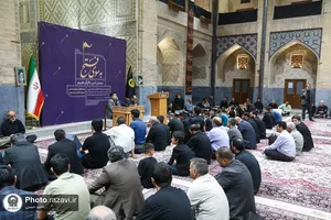 محفل قرآنی به سوی فتح در حرم مطهر رضوی