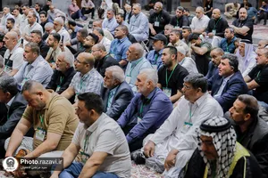 تشرف موکب داران سامرا به حرم مطهر رضوی
