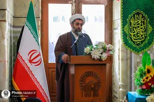 مراسم جشن میلاد حضرت علی(علیه&zwnj;السلام) در رواق نجمه خاتون