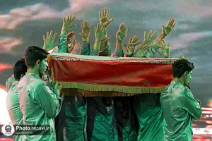 نمایش آئینی &laquo;قائد؛ سید خراسانی&raquo;