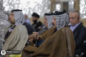 دیدار تولیت آستان قدس رضوی با شیوخ عشایر عراق