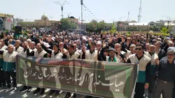 خادم‌یاران و یاوران رضوی همدان هم‌نوا با مردم در سوگ امام رضا (ع)