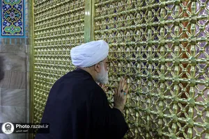 مراسم شام غریبان امام حسین(علیه&zwnj;السلام) در حرم مطهر رضوی