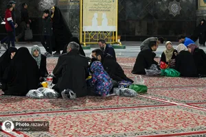 افطار خانوادگی در حریم بهشت
