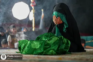 سفره حضرت رقیه سلام الله علیها در مشهد
