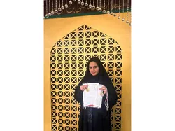 دونده تیزپای دبیرستان امام رضا(ع) بر سکوی دوم کشور ایستاد 