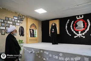 حضور تولیت آستان قدس رضوی در موکب حضرت نجمه سلام الله علیها
