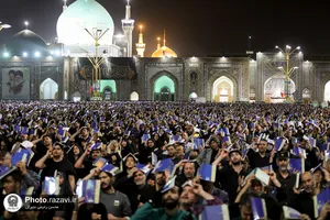 مراسم احیا شب بیست و سوم ماه مبارک رمضان در حرم مطهر رضوی - 1