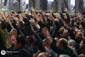 اجتماع عزاداران آذری زبان در رواق امام خمینی (ره)
