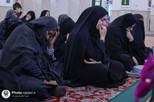 عزاداری بانوان اردوزبان در حرم مطهر رضوی
