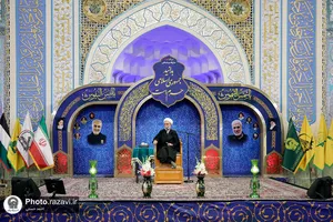 بزرگداشت سومین سالگرد شهادت سردار سلیمانی در حرم مطهر رضوی - 3
