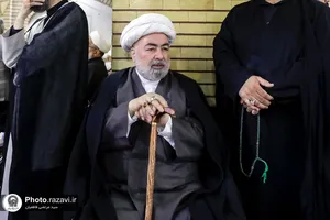 مراسم بزرگداشت شهدای سانحه هوایی رئیس جمهور و هیئت همراه در مشهد