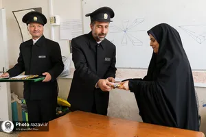 چهارشنبه امام رضایی در هنرستان راه نور