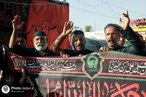 تجلیل از مواکب اربعین حسینی توسط خدام حرم مطهر رضوی
