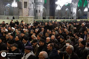 تشرف کاروان زائران آذربایجان شرقی به حرم مطهر رضوی