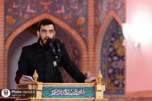 آیین خطبه&zwnj;خوانی شب شهادت امام رضا علیه&zwnj;السلام در حرم مطهر رضوی-1