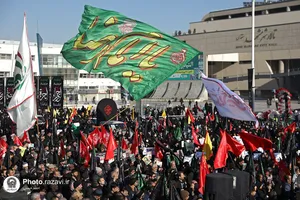 تشییع پیکر شهدای گمنام در مشهد
