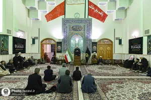 عزاداری شهادت حضرت زهرا سلام&zwnj;الله علیها در حسینیه امام رضا علیه&zwnj;السلام
