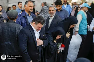 امیر و زینب مهمانان ویژه امام رضا علیه&zwnj;السلام