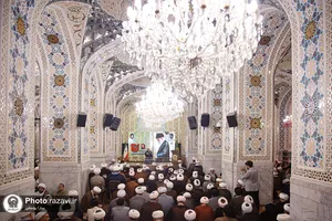تشرف مدیران حوزه نمایندگی ولی&zwnj;فقیه در وزارت جهاد کشاورزی به حرم مطهر رضوی
