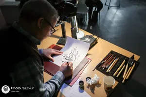 کارگاه خوشنویسی &laquo;آموزش حروف و مفردات شکسته&zwnj;نستعلیق&raquo;