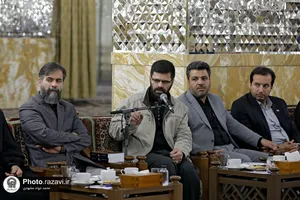 دیدار اعضای ستاد بزرگداشت دهه کرامت با تولیت آستان قدس رضوی
