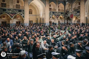 عزاداری روز عاشورای حسینی با حضور تولیت آستان قدس رضوی