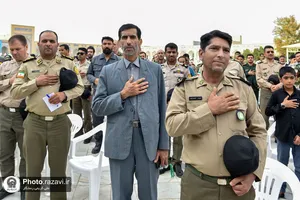 گرامیداشت شهدای مدفون در مجموعه فرهنگی شهدا مشهد