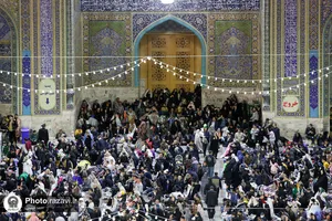 مراسم تحویل سال 1402 در حرم مطهر رضوی - 1
