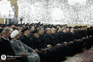 آیین اعطای احکام خدمه حرم مطهر رضوی