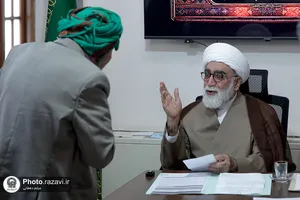  دیدار مردمی تولیت آستان قدس رضوی 