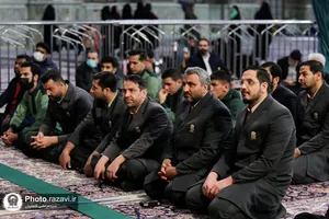 بزرگداشت سومین سالگرد شهادت سردار سلیمانی در حرم مطهر رضوی - 2