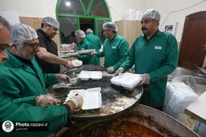 افتتاح موکب خادمان بخش کتب انوار حرم مطهر رضوی