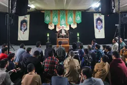 هیئت خانوادگی عزاداری فاطمیه در موسسه جوانان