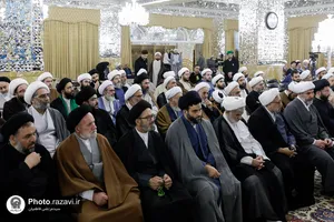 نشست ائمه جماعات حرم مطهر و مساجد منتخب مشهد با تولیت آستان قدس رضوی
