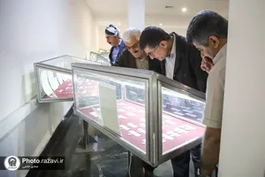 تشرف جمعی از موکب داران اهل سنت آذربایجان غربی به حرم مطهر رضوی