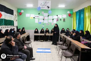افتتاح اتاق بازی دبیرستان امام رضا(علیه&zwnj;السلام)