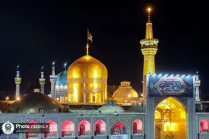 مراسم شام غریبان امام حسین(علیه&zwnj;السلام) در حرم مطهر رضوی