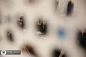 تشرف دانشجویان جدیدالورود پزشکی و پیراپزشکی به حرم مطهر رضوی