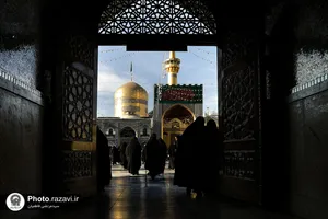 حال و هوای حرم مطهر رضوی در روز میلاد جوادالائمه علیه&zwnj;السلام