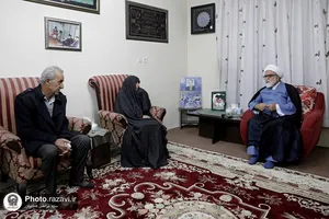 دیدار تولیت آستان قدس رضوی با خانواده شهدا و جانبازان