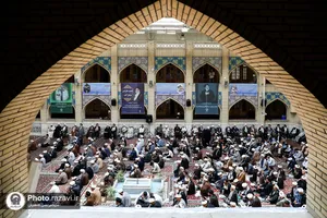 بزرگداشت چهلمین روز شهدای خدمت