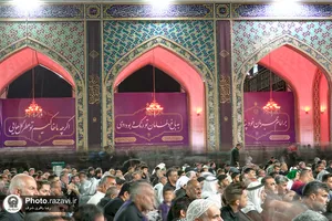 شب شعر شاعران عرب زبان در حرم مطهر رضوی