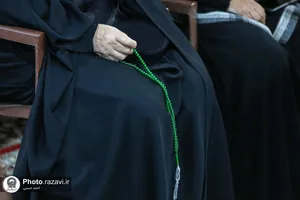 عزاداری مهمانان لبنانی آستان قدس رضوی در شهادت حضرت زهرا(س)