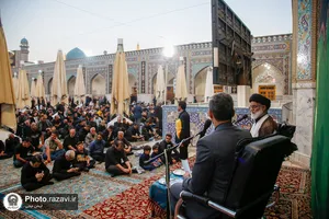 پرسمان دینی در حرم مطهر رضوی