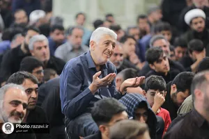 مراسم عزاداری شهادت امام سجاد علیه السلام در حرم مطهر رضوی