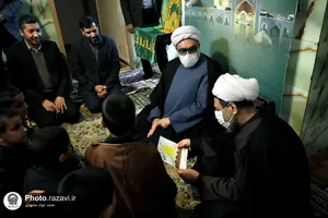 حضور تولیت آستان قدس در مرکز کودکان بهزیستی کرمان