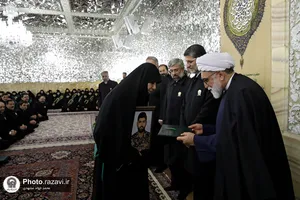 اعطای احکام خدام حرم مطهر رضوی