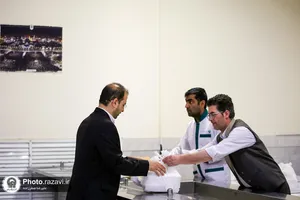 افطاری ماه مبارک رمضان در مهمانسرای حضرت