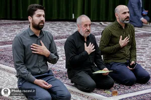 مراسم عزاداری دهه آخر صفر در ساختمان ثامن